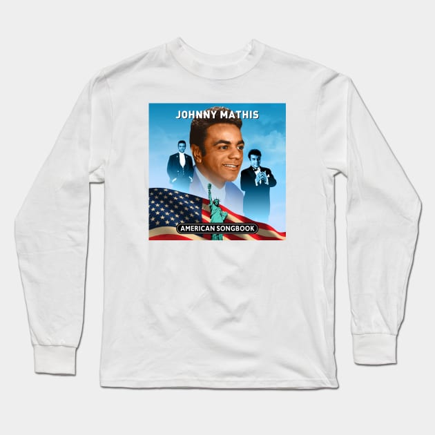Johnny Mathis - American Songbook Long Sleeve T-Shirt by PLAYDIGITAL2020